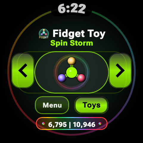 A little play, right on your wrist.